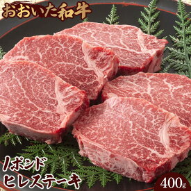 【ふるさと納税】おおいた和牛 約1ポンド ヒレステーキ 400g | 国産和牛 おおいた和牛 大分県 ご当地 ご当地グルメ お取り寄せ 冷凍 カルビ 和牛 牛肉 牛 肉 お肉 焼き肉 焼肉 湯布院 由布院 ゆふいん ふるさと 納税 支援品 返礼 返礼品 名産 特産 名産品