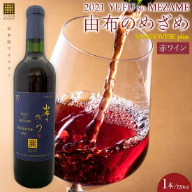 【ふるさと納税】由布のめざめ 2021 赤ワイン 720ml×1本＜由布院ワイナリー＞ | ワイン 赤ワイン 果実酒 酒 お酒 アルコール 瓶 なし ぶどう 葡萄 フルーツ 果物 ご当地 お土産 ギフト お取り寄せ 人気 おすすめ 湯布院 由布院 ゆふいん 数量限定