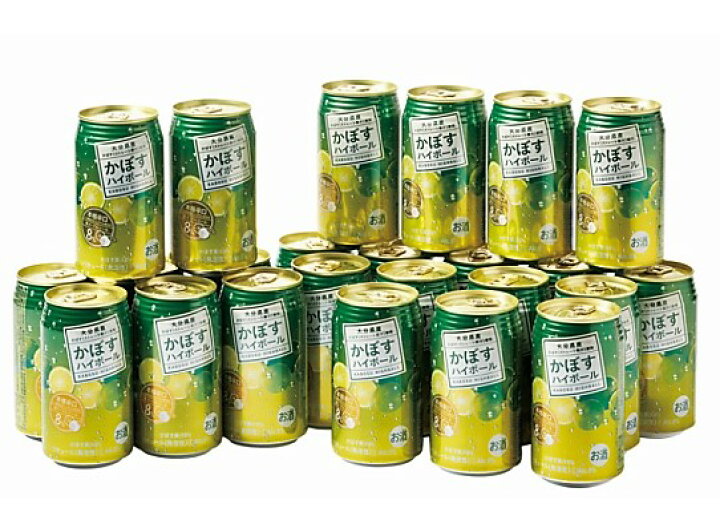 楽天市場 ふるさと納税 爽快 かぼすハイボール 2ケース 48本 大分県国東市