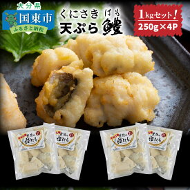 【ふるさと納税】くにさき鱧天ぷら1kgセット/250g×4P
