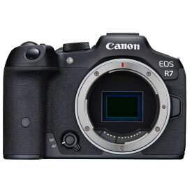 【ふるさと納税】キヤノンミラーレスカメラ EOS R7 ボディー 家電 写真 正規品 高画質 高感度 APS-Cサイズ ミラーレス一眼 Canon キャノン