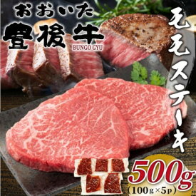 【ふるさと納税】おおいた豊後牛モモステーキ 約500g(100g×5P)(日出町)【配送不可地域：離島】【1571740】