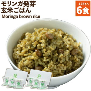 yӂ邳Ɣ[ŁzMoringa brown rice K茺Ă 125g×6H  yf GABA 邿 n c_[ Y 啪 d  yVX[p[SALE 9J