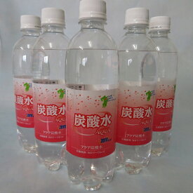 【ふるさと納税】大分県玖珠町の名水で作った「炭酸水AQUA」1ケース（500ml×24本入り）