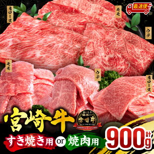 【ふるさと納税】【発送時期が選べる】【すき焼きor焼肉】宮崎牛 焼肉orスラ...