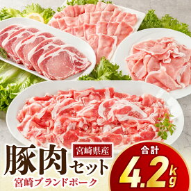 【ふるさと納税】宮崎県産豚肉セット しゃぶしゃぶ とんかつ スライス 小間切れ セット 精肉セット 豚肉セット 詰め合わせ 豚肉 肉 お肉 精肉 ロース モモ 小分け パック 普段使い 使い勝手 料理 国産 宮崎県産 グルメ お取り寄せ 宮崎県 宮崎市 ふるさと