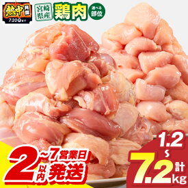 【ふるさと納税】高評価★4.82【熱中月間】【内容量・発送時期が選べる】宮崎県産 鶏もも肉・むね肉 カット済み 小分け パック 鶏肉 肉 鶏 お肉 精肉 もも肉 鶏むね肉 セット 詰め合わせ 鶏もも 鶏むね 真空パック ストック 便利 グルメ 人気 おすすめ ふるさと 宮崎市 宮崎