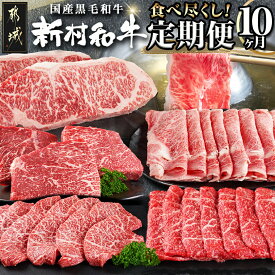 【ふるさと納税】黒毛和牛食べ尽くし10ヶ月定期便 - 黒毛和牛 しゃぶしゃぶ/焼肉/ステーキ/すき焼き/牛すじ 10ヶ月間毎月お届け 定期便 牛肉 急速冷凍 送料無料 TAC10-4201【宮崎県都城市は2年連続ふるさと納税日本一！】