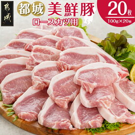 【ふるさと納税】都城美鮮豚ロースカツ用20枚セット - 豚肉 小分け 肉 ロース とんかつ用 冷凍 トンカツ用 2kg 豚ロース ポークステーキ ロース肉 ブランド豚 都城美鮮豚 銘柄豚 送料無料 AA-5402 【宮崎県都城市は令和4年度ふるさと納税日本一！】