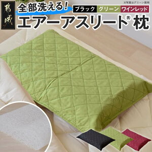 【ふるさと納税】【選べるカラー!】全部洗える枕 エアーアスリート(R)枕 - エアー枕 3次元スプリング構造 通気性 速乾性 ベージュ/ブラウン/ネイビー/その他カラー 送料無料 11-J207 【宮崎県