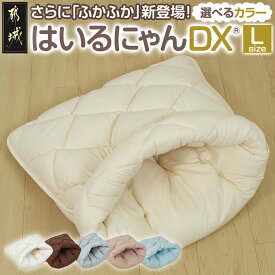 【ふるさと納税】【選べるカラー！】はいるにゃんDX≪Lサイズ≫ - ペットベッド 洗える 日本製 ふわふわ 猫用 クッション デラックス アイボリー ブラウン グレー その他カラー ペット用品 大きい ふかふか 送料無料 14-J205 【宮崎県都城市は2年連続ふるさと納税日本一！】