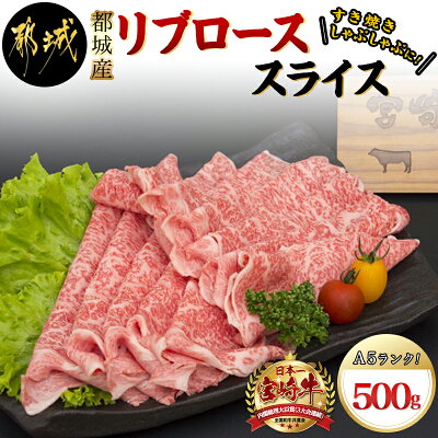 【ふるさと納税】都城産宮崎牛リブローススライス(A5) - 牛肉 都城産...