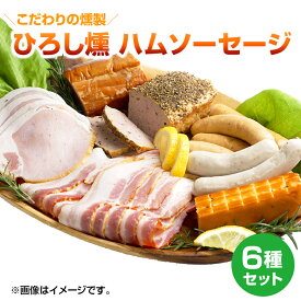 【ふるさと納税】A360　【齋藤精肉店】こだわりの燻製　ひろし燻　ハム・ソーセージ6種セット　国産 宮崎県延岡市 冷凍 送料無料