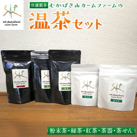 【ふるさと納税】むかばき山カームファームの温茶セット