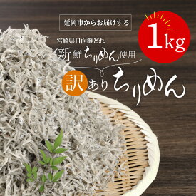 【ふるさと納税】訳あり 宮崎産 ちりめん 工場直売 1kg 入り