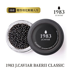 【ふるさと納税】1983 J.CAVIAR BAERII CLASSIC 20g
