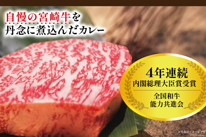 楽天市場】【ふるさと納税】お肉多め！ 宮崎牛 カレー 160g 12袋 