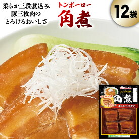 【ふるさと納税】 角煮 トンポーロー 115g×12袋 [日本ハムマーケティング 宮崎県 日向市 452061287] 小分け 個包装 レトルト とろとろ おつまみ 惣菜 簡単 手軽