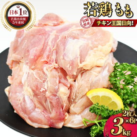【ふるさと納税】 宮崎県産若鶏モモ肉 計3kg [九州児湯フーズ宮崎支店 宮崎県 日向市 452061548] 肉 鶏肉 冷凍 小分け もも肉 モモ肉 若鶏 真空 【日向市は若鶏出荷額5年連続日本一】