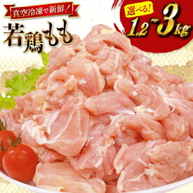 【ふるさと納税】 レビューキャンペーン 鶏肉 もも 選べる 内容量 宮崎県産 若鶏 もも切身 1.2kg 3kg セット [TRINITY 宮崎県 日向市 452061355] もも肉 小分け 鶏肉もも 宮崎 真空パック モモ モモ肉 冷凍 肉