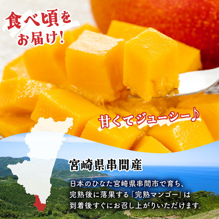 楽天市場】【ふるさと納税】【先行予約】＜数量限定＞宮崎完熟マンゴー 