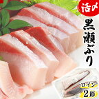 【数量限定】活じめ！黒瀬ぶりの生鮮ブリロイン2節（1.0kg前後）刺身やぶり丼、カルパッチョやサラダなどのお料理に！ブリしゃぶやぶりたたきもおすすめ！【KU281】