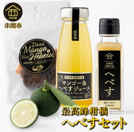 【ふるさと納税】串間特産マンゴー＆へべすギフトセット【西華園】【NSMHS】 | ふるさと納税 串間市 特産品 果物 フルーツ