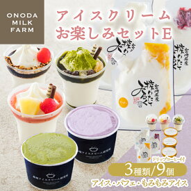 【ふるさと納税】高原アイスクリーム研究所のアイスクリームお楽しみEセット カップアイス ミニパフェ 飲むアイスの3種9個＆ドリップコーヒー コンテスト2連覇 搾りたての生乳から作るスイーツ デザート チョコ 抹茶 イチゴ ブルーベリー マンゴー ミルク 送料無料 お菓子