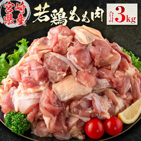 【ふるさと納税】若鶏もも肉（300g×10パック）合計3kg 小分け 真空パック 宮崎県産