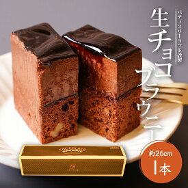 【ふるさと納税】ギフト・のし・指定日OK パティスリーコマド 生チョコブラウニー - 生チョコレート ブラウニー 濃厚 胡桃 クルミ入り 冷凍 洋菓子 スイーツ ギフト可能 バレンタイン お誕生日 お祝い 贈り物 送料無料 【宮崎県木城町】