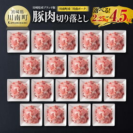 【ふるさと納税】※内容量が選べる※宮崎県産ブランド豚 川南町産「川南ポーク」豚肉切り落とし - 豚肉 豚 肉 切落し 国産豚肉 切り落し 九州産豚肉 宮崎県産豚肉 カレー シチュー 炒めもの 煮物 食品 食材 送料無料 宮崎川南町