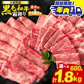 【ふるさと納税】《年内発送》【 すき焼き or 焼肉 】≪選べる発送・内容量≫ 数量限定 生産者応援 宮崎県産 黒毛和牛 霜降り 肩ロース スライス 焼肉 牛 牛肉 和牛 赤身 薄切り 小分け すき焼き しゃぶしゃぶ 牛丼 おすすめ 人気 ギフト 贈り物 ミヤチク 都農町 送料無料