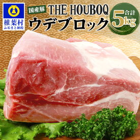 【ふるさと納税】HB-123 THE HOUBOQ 豚ウデブロック【合計5Kg】【好きな量を好きなだけ使えて便利】