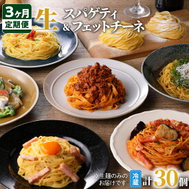 【ふるさと納税】【3ヶ月定期便】生スパゲティ5個 生フェットチーネ5個 毎月お届け 鹿児島市 生麺 麺 スパゲティ パスタ 生パスタ 簡単 お手軽 ご飯 ランチ 夕食 夜食 パーティー もちもち おいしい お祝い 誕生日 記念日 おうち時間 イタリアン グルメ 贈り物 定期便