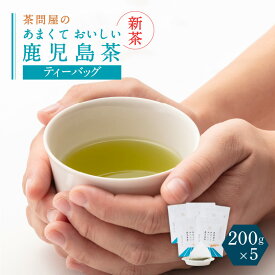 【ふるさと納税】【 新茶 】茶問屋のあまくておいしい鹿児島茶 ティーバッグ 【内容量が選べる】 3本 5本 セット 【 期間限定 2024年6月30日まで 】 鹿児島市 日本茶 緑茶 鹿児島茶 お茶 茶 水出し パック 詰合せ ギフト プレゼント 贈答品 贈り物 お土産 新原製茶 父の日