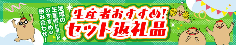 地域の生産者が選んだおすすめの組み合わせ！生産者おすすめ！セット返礼品