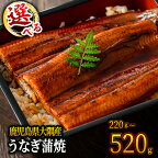 【土用の丑の日対応6/30入金まで】 高評価レビュー☆4.70 鹿児島県 大隅産うなぎ 蒲焼 2尾 or 3尾 or カット3枚 or 5枚 or 7枚(計320g or 450g or 220g or 300g or 520g) たれ・山椒付 真空パック 急速冷凍でお届け 鰻 【大隅地区養まん漁業協同組合】
