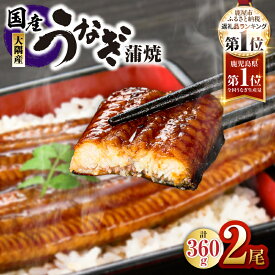 【ふるさと納税】【土用の丑の日特集】鹿児島県大隅産うなぎ蒲焼2尾（計360g） 真空 冷凍 うなぎ 蒲焼 鹿児島 丑の日【大隅地区養まん漁業協同組合】