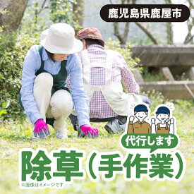 【ふるさと納税】 除草 （手作業） 作業 チケット サービス 券 手入れ 草むしり 草取り 草木 庭木 庭 自宅 別荘 空き家 ガーデニング 公益社団法人鹿屋市シルバー人材センター 鹿児島 鹿屋市 おすすめ ランキング プレゼント ギフト