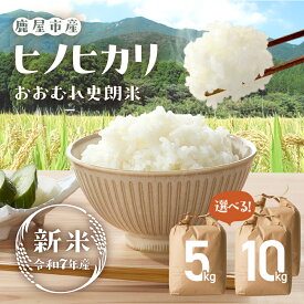 【ふるさと納税】＜量が選べる＞おおむれ史朗米 新米 7年産 5kg 10kg ヒノヒカリ 国産 鹿児島県産 鹿屋市産 米 白米 ご飯 ごはん マーケティングビー 鹿児島 鹿屋市 おすすめ ランキング プレゼント ギフト