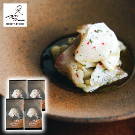 【ふるさと納税】とろり濃厚！鹿児島で生まれた熟成の刺身「かんぱち」[カンパチ60g・たれ20g]×4パック 低温熟成で旨味を引き出した海の幸！特別な日のディナーにおすすめ 熟成魚 エイジングフィッシュ さしみ 刺身セット 国産【PLOW A LAND】