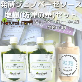 【ふるさと納税】発酵ジェノベーゼソース&塩麹A5-11【配送不可地域：離島】【1482018】