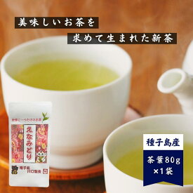 【ふるさと納税】＼ R8年産 出荷中／ 種子島 川口製茶 えなみどり 茶葉 80g 浅蒸し 日本茶 緑茶 希少品種 お茶 新茶 一番茶 天然玉露