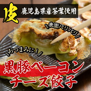 【ふるさと納税】鹿児島県産黒豚餃子計90個セット黒豚餃子と黒豚ベーコンチーズ餃子の食べ比べ【ぎょうざのmanylab】