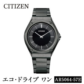 【ふるさと納税】CITIZEN腕時計「エコ・ドライブワン」(AR5064-57E)日本製 CITIZEN シチズン 腕時計 時計 防水 光発電 Eco-Drive One【シチズン時計】