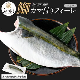 【ふるさと納税】＜百年漁師＞獅子島産 百年漁師の鰤 カマ付きフィーレ1パック (半身分) 【島のごちそう】gochi-7038