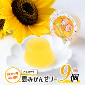 【ふるさと納税】先人からの贈り物 島みかんゼリー(9個)国産 鹿児島 長島 蜜柑 ミカン 柑橘 果物 フルーツ スイーツ 詰め合わせ セット お菓子 おやつ おかし デザート【レガーレ・ワキタ】waki-7331