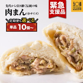 【ふるさと納税】緊急支援品 神楽坂五〇番 肉まん 小サイズ （ 100g ） | 豚まん 中華まん 冷凍豚まん 冷凍食品 中華 点心 飲茶 惣菜 豚肉 鹿児島県 大崎町 お取り寄せ グルメ