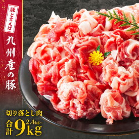【ふるさと納税】《 大容量 》 九州産 豚切り落とし 選べる 内容量 2.4kg 〜 9kg | 豚肉 切り落とし 豚 ぶた 国産 肉 お肉 小分け 便利 使いやすい 食品 鹿児島県大崎町 鹿児島県 大崎町 鹿児島 大崎 特産品