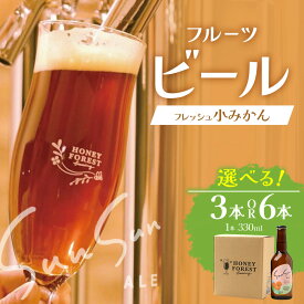 【ふるさと納税】SunSunALE　フレッシュ小みかん 【 3 本セット ・ 6 本セット 】